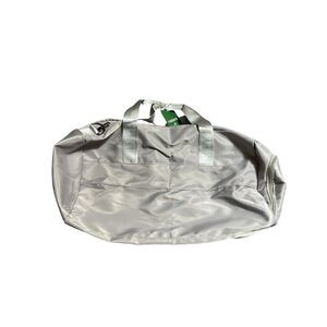 Halara Active Gym Duffle Zipper Bag in Solid Gray NEW with‎ TAGS